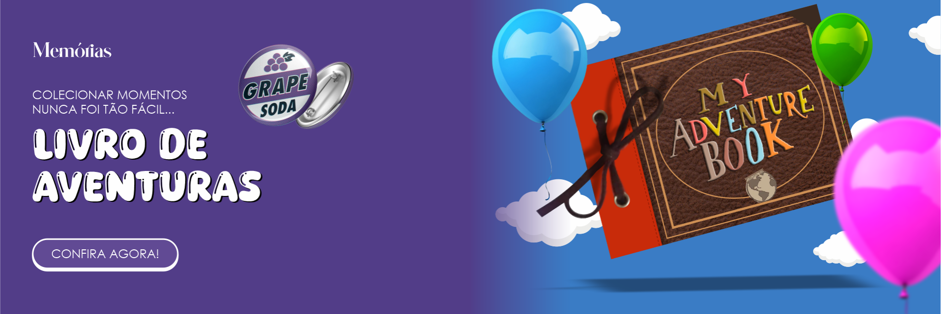 Banner - My Adventure Book  — banner